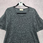 Bobbie Brooks Gray Fir Flare Chic Business Boho Y2K Casual Dress Small