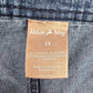 White Stag Blue Cotton Jeans Flat Front Bermuda Bottoms Pants Shorts Plus 14