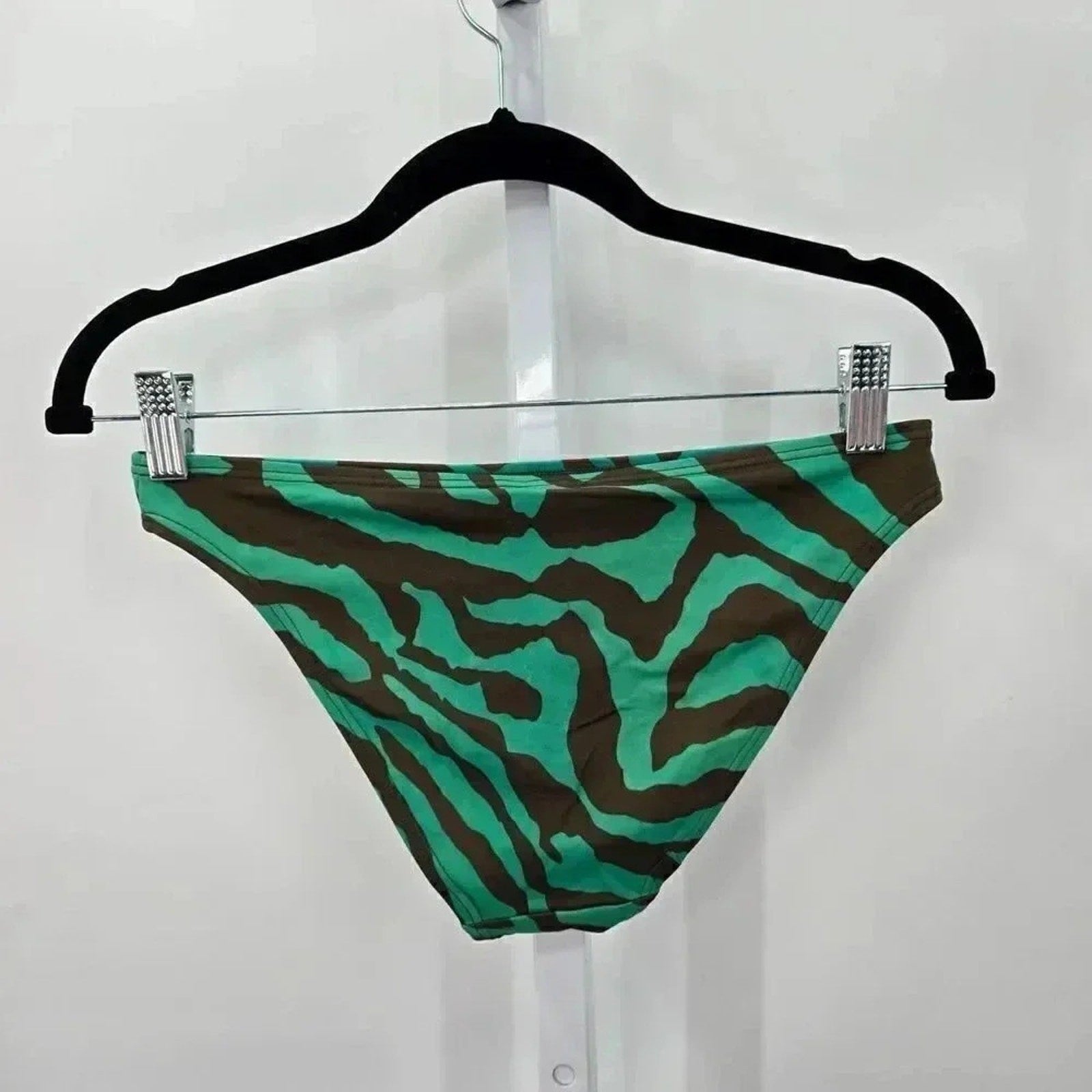 Victoria's Secret Green Bikini Print Bottom Swimwear Swimsuit XS Extra Small
