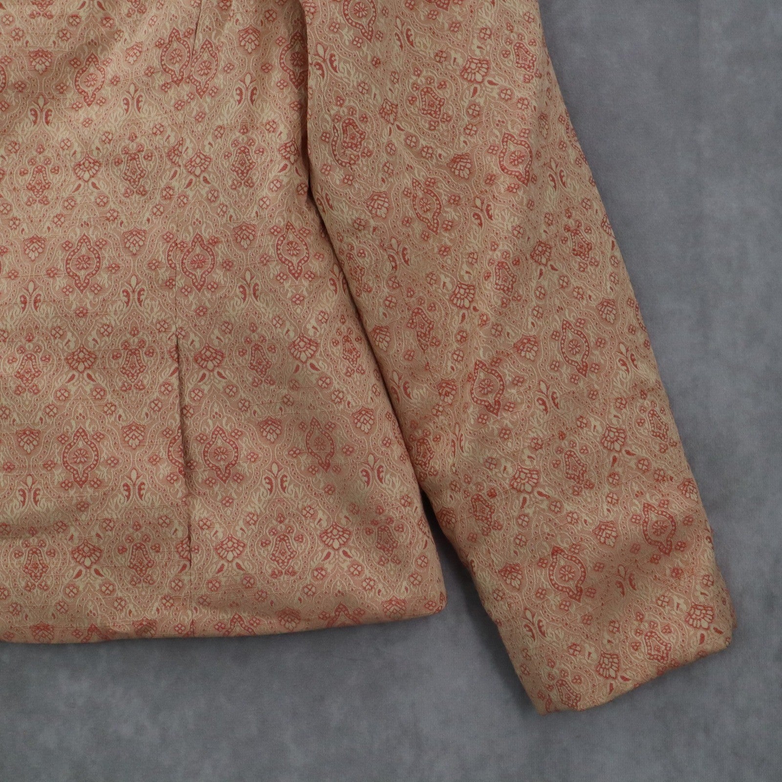 Norton McNaughton Orange Floral Blazers Jackets Coats Business Formal Petite 10P