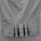 Torrid Gray Pencil Ruffle Checker Belt Retro Casual Preppy Skirt Plus 22