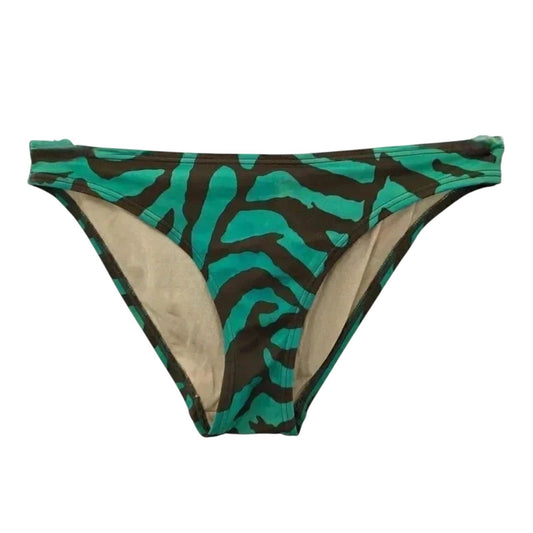 Victoria's Secret Green Bikini Print Bottom Swimwear Swimsuit XS Extra Small