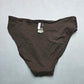 Envya Brown Swim Beach Cheeky Flirty Boho Bikini Bottom L Large 12