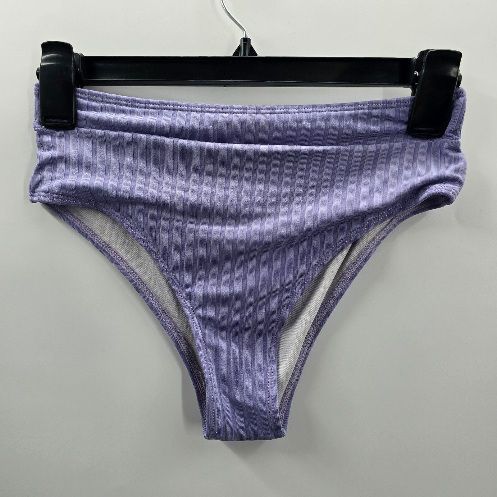 Shein Purple Bikini Bottom Swimwear Small