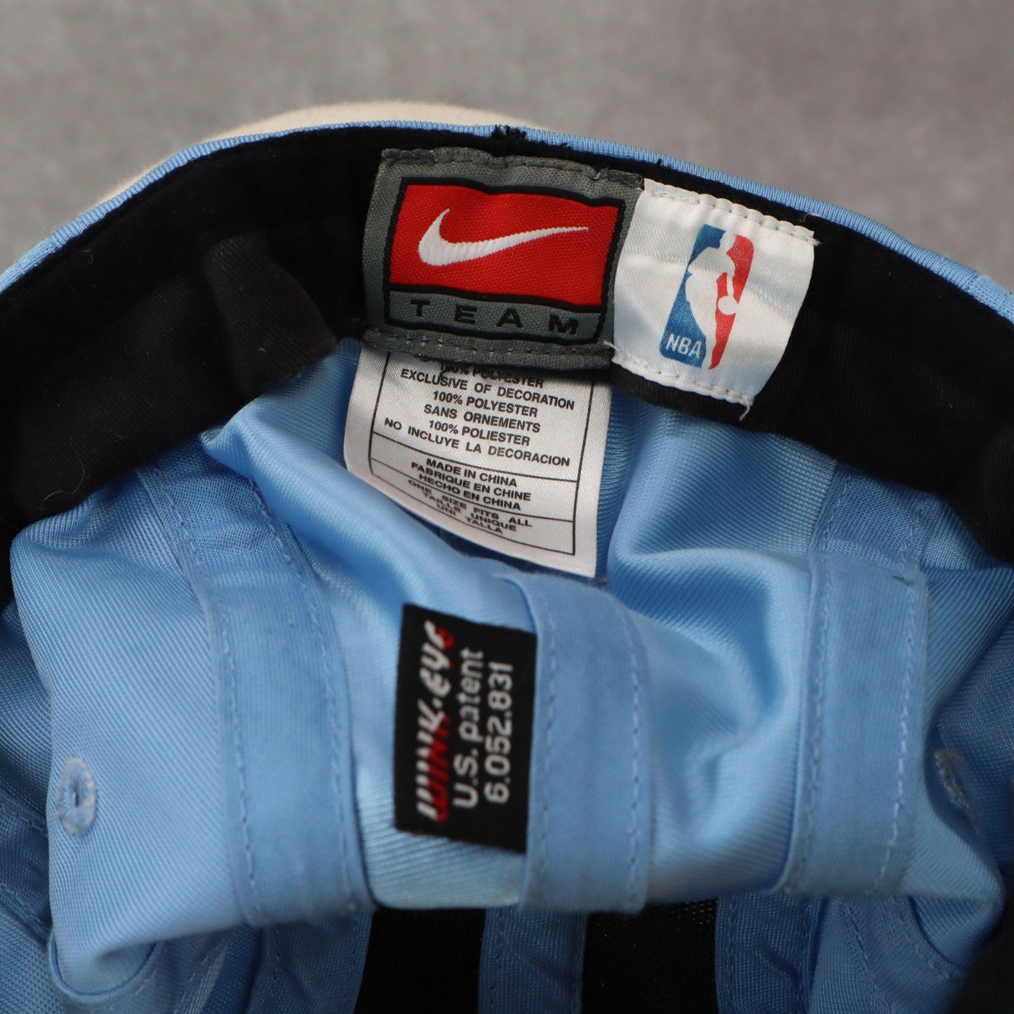 Nike Blue Carmelo Anthony 15 Denver Nuggets Fitted Athletic Baseball Cap Hat