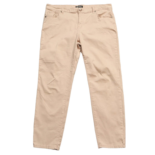 Buffalo David Bitton Pink Mid Rise Stretch Skinny Ankle Grazer Cotton Pant 12/32