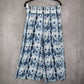Time and Tru Tie Dye Wide Leg Pants Blue Boho Lounge Beach Pull On Flowy Medium