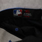OC Sports Black Los Angles Dodgers Cloth Strap MLB Athletic Baseball Cap Hat