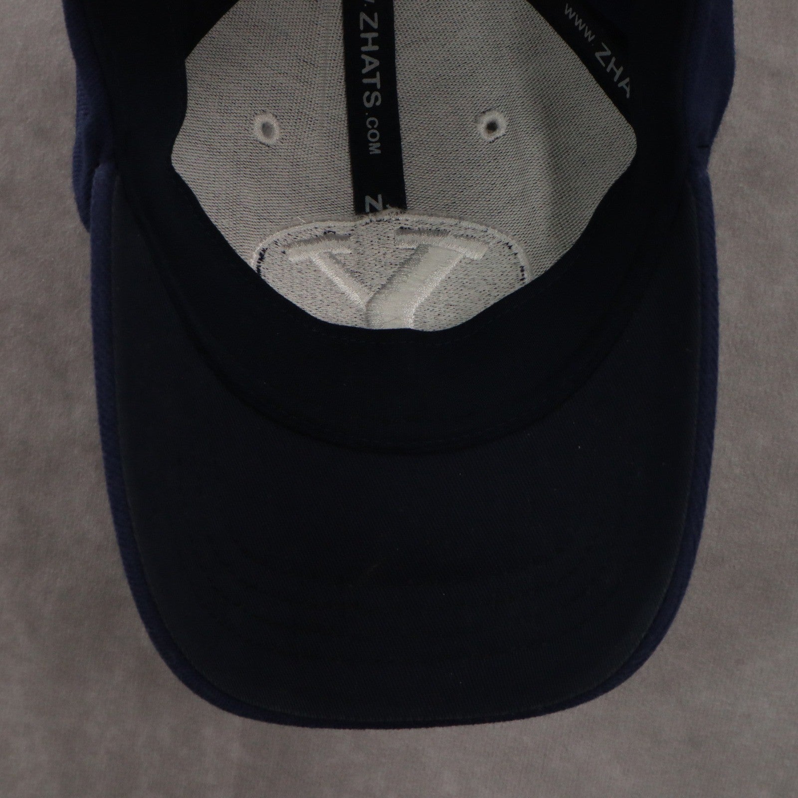 Zyphyr Blue Youth BYU Bingham Young University Fitted Baseball Cap Hat