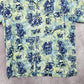 Address Unknown Green Palm Tropical Surf Island Vintage Relax Hawaiian Shirt L