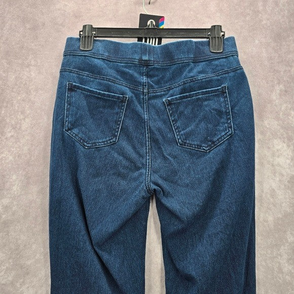 Time and Tru Blue Stretch Skinny Ankle Denim Jeggings Pants 8/10 M