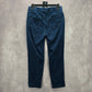 Time and Tru Blue Stretch Skinny Ankle Denim Jeggings Pants 8/10 M