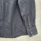 Eighty Eight Blue Long Sleeve Polka Dot Button Down Mens Shirt Cotton Small