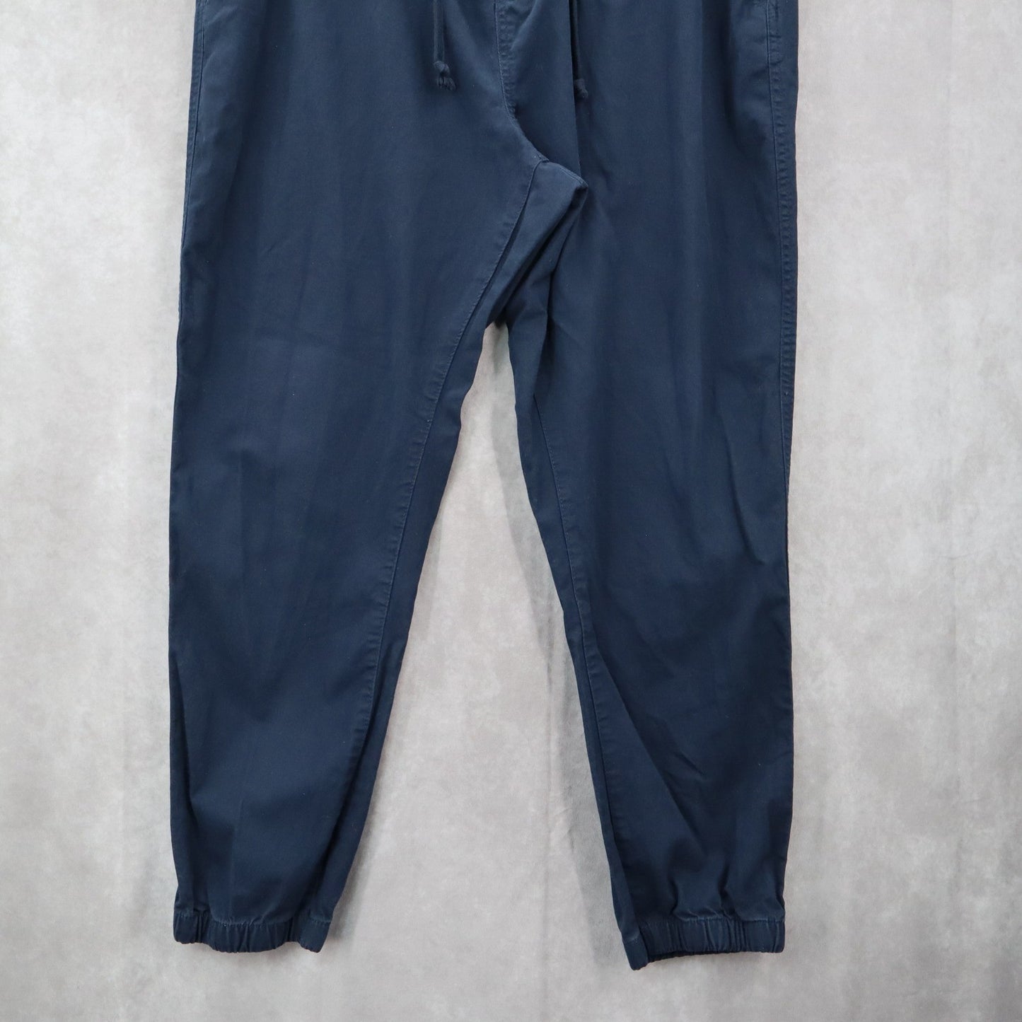 Old Navy Blue Jogger Pull On Elastic Trouser Cargo Cotton Tapered Mens Pants XL