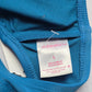 Xhilaration Blue Boho Padded Swim Sports Bra Beach Bralette Bikini Top L Large