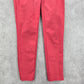 Ann Taylor Loft Pink Marisa Skinny Pants Jeans Denim Bottoms Size 0P