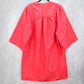 Jostens Red High School College Graduation Full Zip Gown Plus 1XL 4'10"-5'0"