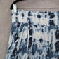 Time and Tru Tie Dye Wide Leg Pants Blue Boho Lounge Beach Pull On Flowy Medium