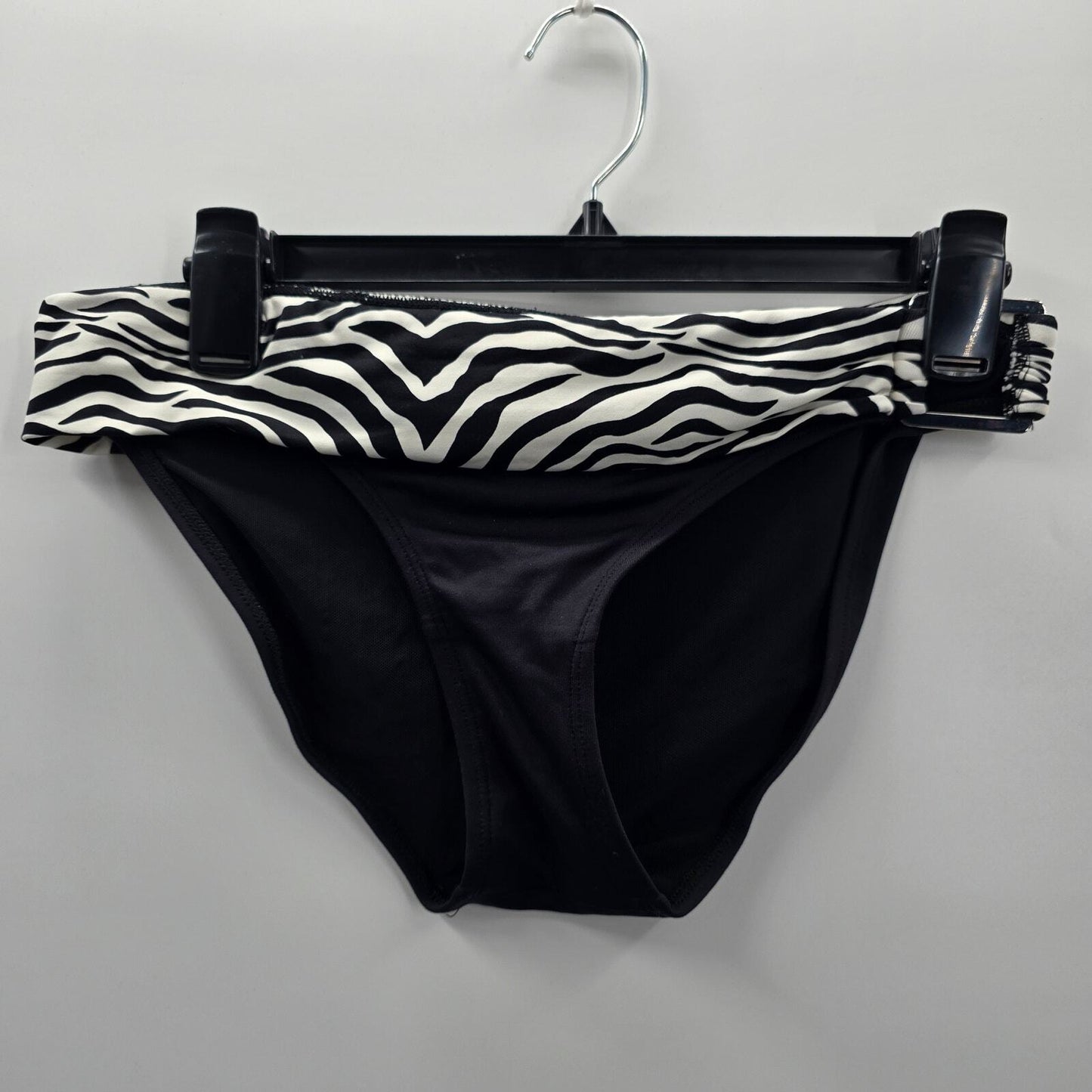WHBM Black White Bikini Bottom Swimwear Small