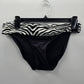 WHBM Black White Bikini Bottom Swimwear Small