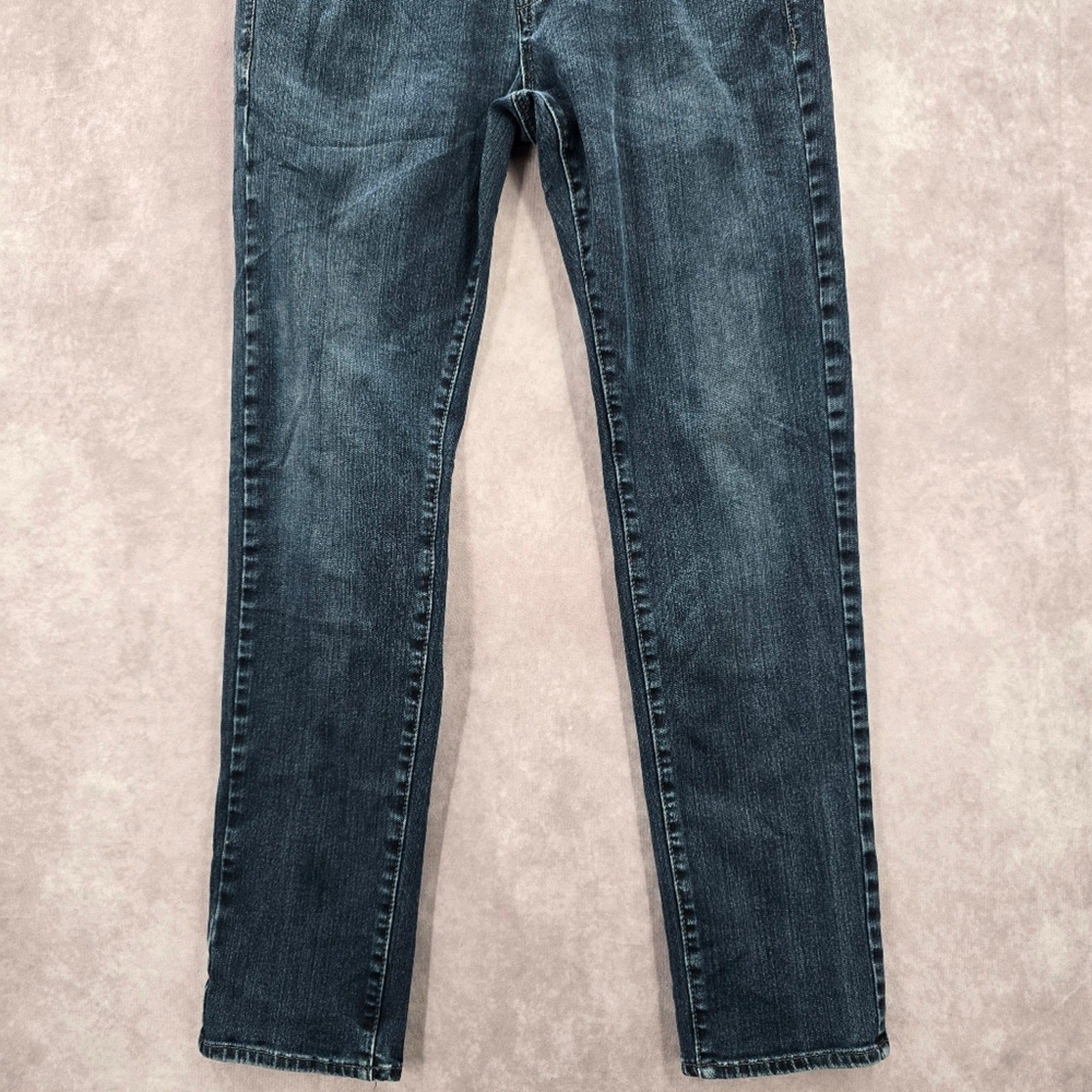 American Eagle Outfitters Dark Blue Denim Straight Pants Skinny 30x30