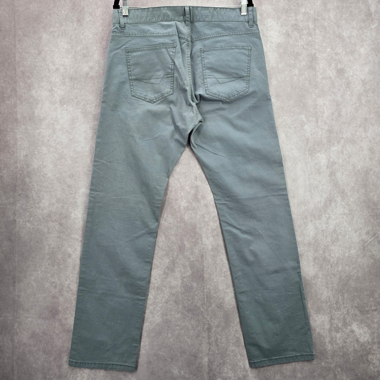 Esprit Gray Casual Day Formal Vintage Minimal Work Pants Bottoms Men's 34x40
