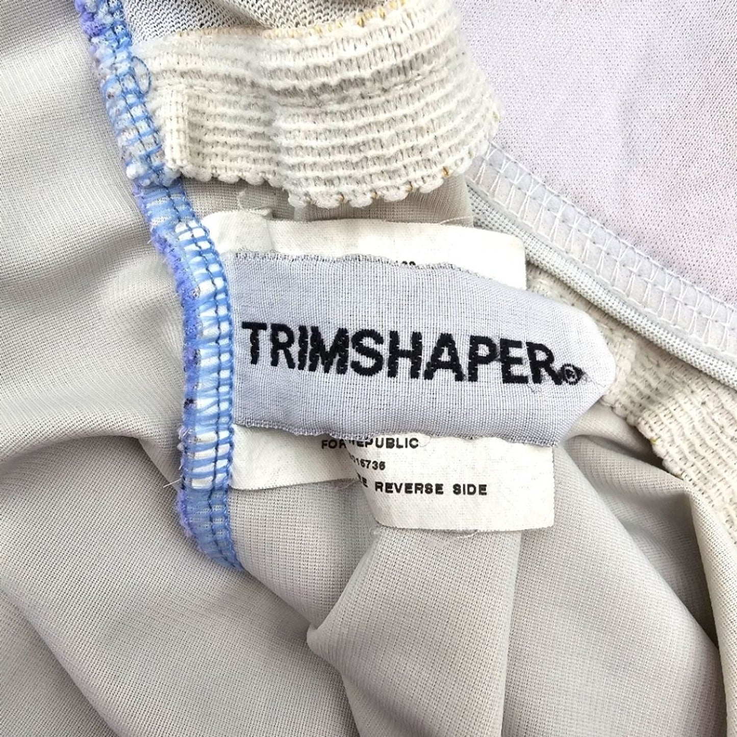 TrimShaper Purple Black Polka Dot One Piece Swimsuit Tummy Control 12