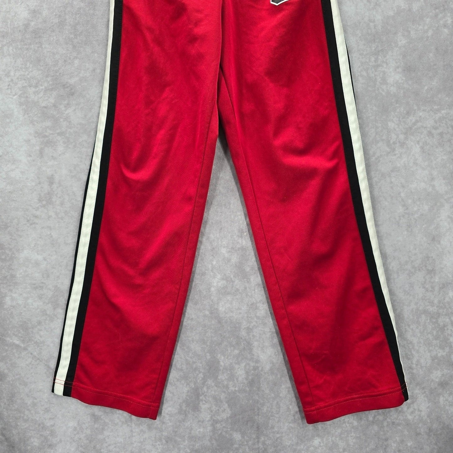 Gap Kids Red Jogger Track Athletic Pants Straight Pull On Stripe Youth Large