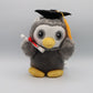Dan Dee Graduation Owl Plush Toy Stuffed Animal with Cap & Diploma Cute Gift 8"