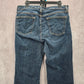 GAP Blue Stretch Flare Straight Denim  Pants Jeans 16R
