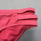 Express Pink Swim Beach Hipster Cheeky Flirty Boho Bikini Bottom L Large