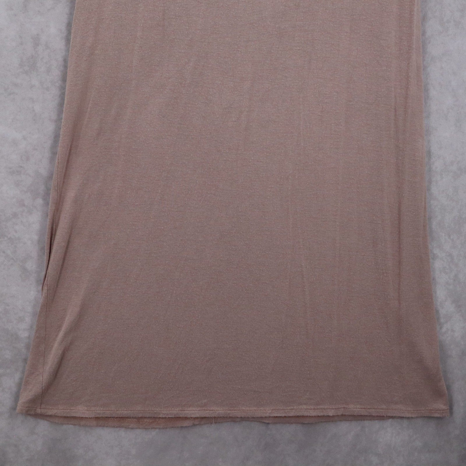 Hot Ginger Tan Stretch Long Straight Pencil Tube Maxi Flare Skirt Plus 2X