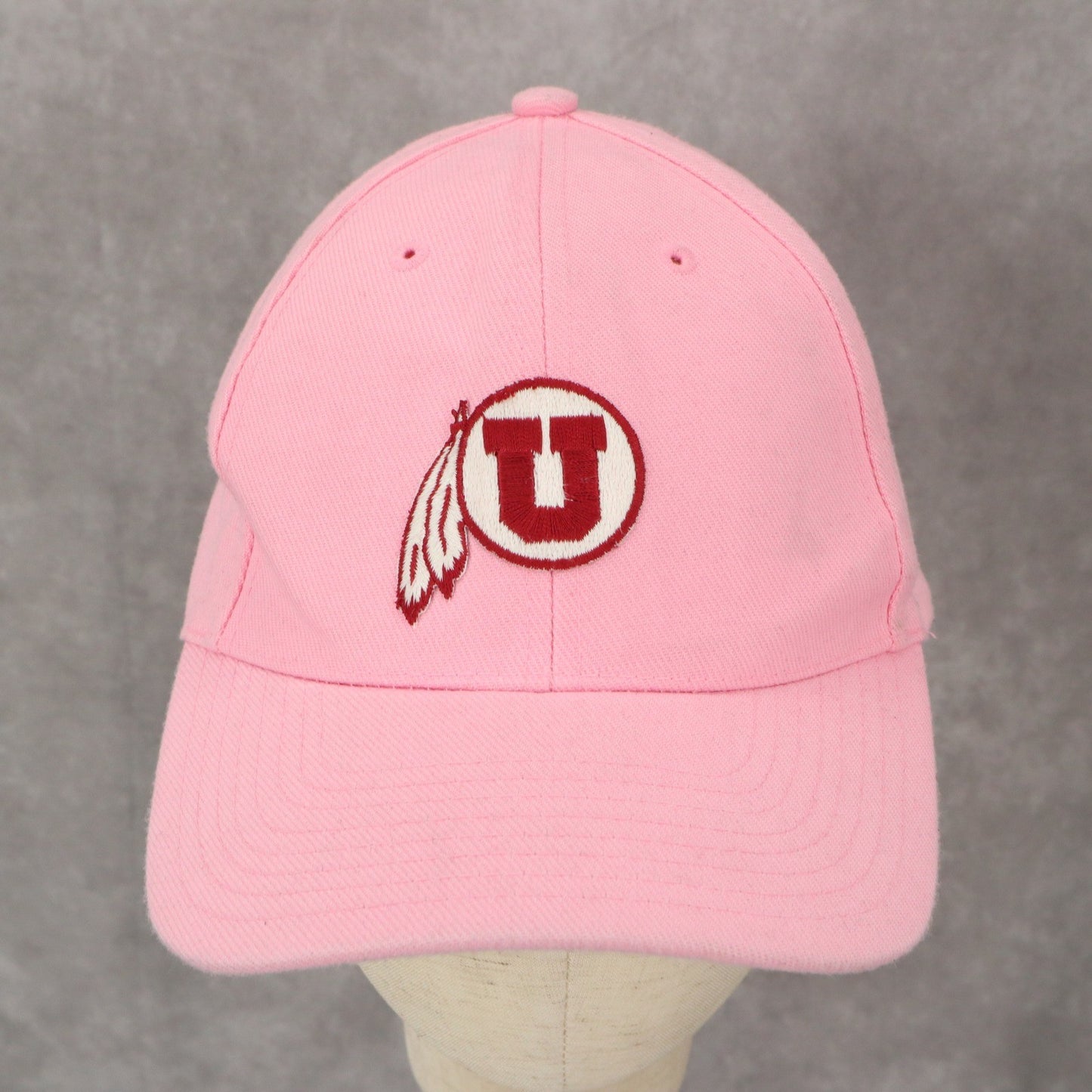 City Hunter Pink Utah Tues Cloth Strap Athletic Sports Baseball Cap Hat