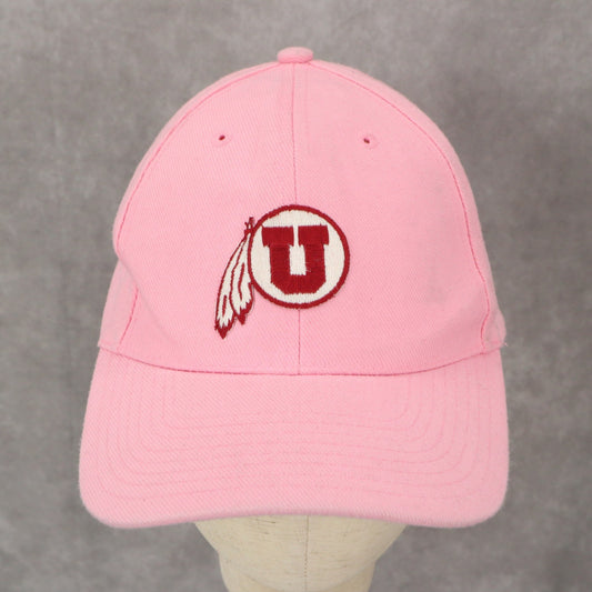 City Hunter Pink Utah Tues Cloth Strap Athletic Sports Baseball Cap Hat