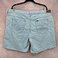Lee Mid Rise Blue White Stripes Short Size 2X (22M) NWT