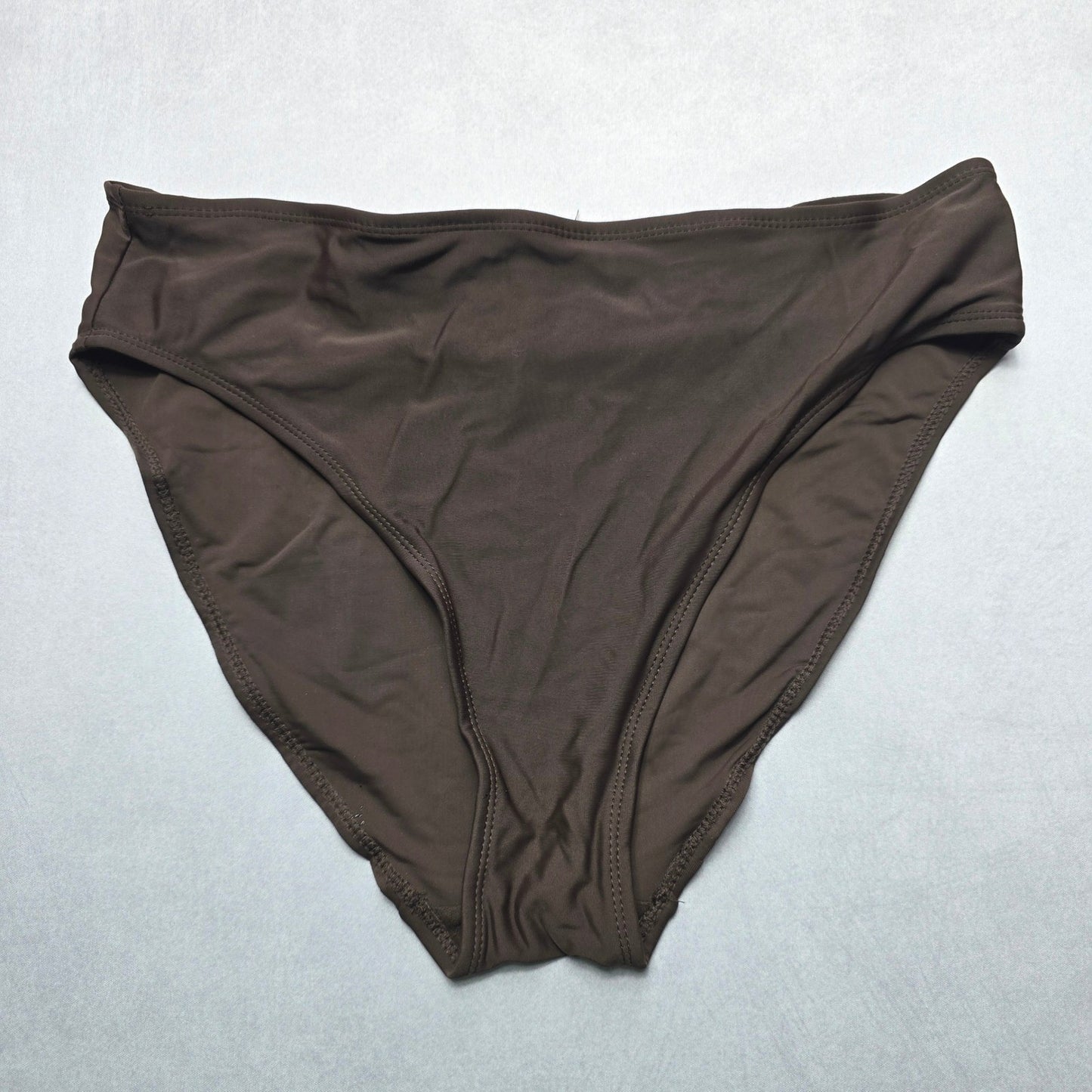Envya Brown Swim Beach Cheeky Flirty Boho Bikini Bottom L Large 12
