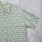 Campia Moda Beach Palm Tropical Surf Island Vintage Relax Hawaiian Shirt Large