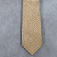 Claiborne Gold Stripes Executive Formal Business Silk Classic Men's Neck Tie