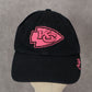 Kansas City Chiefs '47 Brand Black Pink Cloth Strap Athletic Baseball Hat Cap
