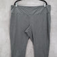 Terra & Sky Gray Stretch Skinny Leggings Pull On Pants Plus 20W 22W 2X