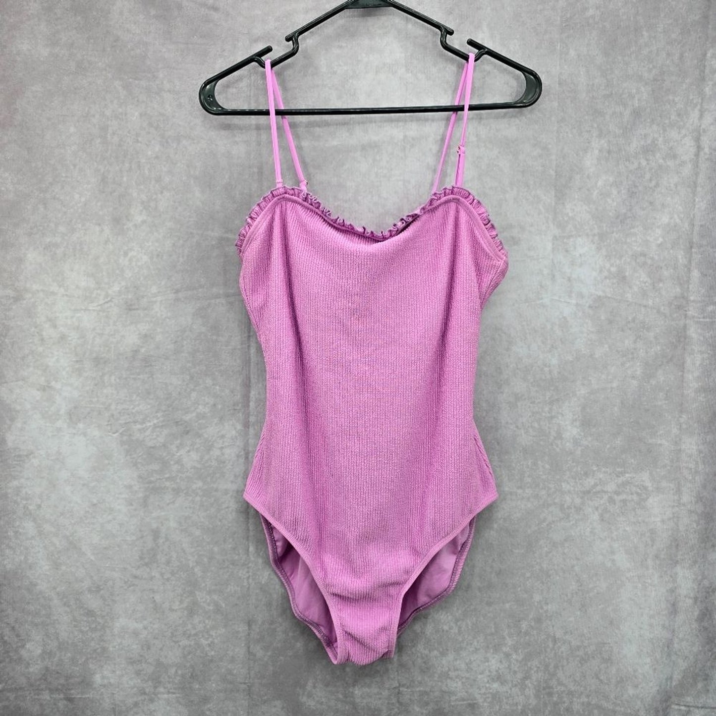 No Boundaries Purple Ruffle One Piece Swimsuits Swimwear Large 11/13