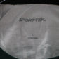 Sport Tek White Green Mineritos Baseball Tee Tshirt Raglan Top L Large