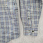 Dockers Gray Plaid Button Down Work Western Long Sleeve Cotton Shirt Small