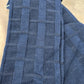 Haggar Blue Weave Logo Print Mens Dress Socks Shoe Sise 6-12.5