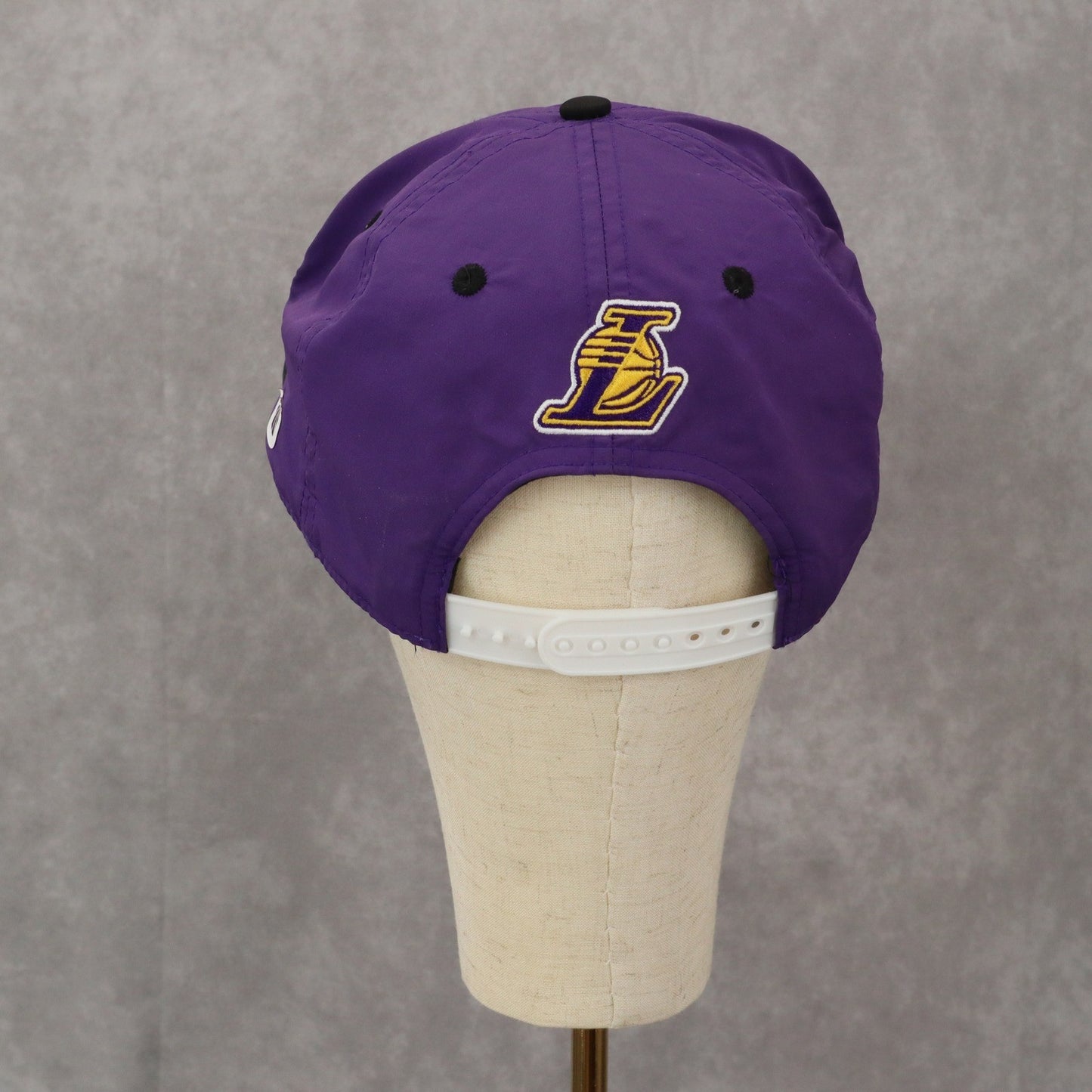 Ultra Game Purple Los Angles Lakers Flat Bill Snap Back Baseball Cap Hat
