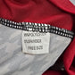 Red Black Houndstooth Active Stretch Legging Yoga Pant Bottoms S Small