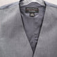 Jos A Bank Gray 5 Button Point Welt Pocket Wool Waistcoat Tuxedo Suit Vest S 42R
