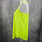 Surf Style Green Racerback Sports Activewear Tank Top Small