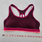 Champion Purple Racerback Padded Swim Sports Bra Beach Bikini Top M Medium