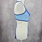 Grand Slam Blue Racerback Activewear Streetwear Tank Top Small
